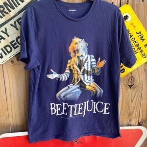 Old Navy Navy Blue T-Shirt